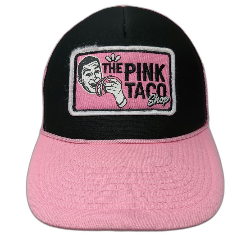 Spirit Trucker Hat Pink One Size The Pink Taco Shop Graphic Mesh Back Foam